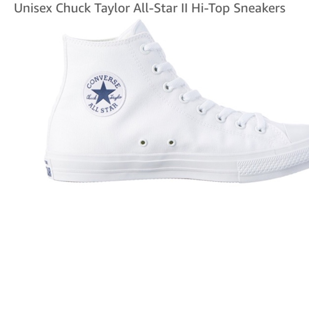 White high top Chuck Taylor